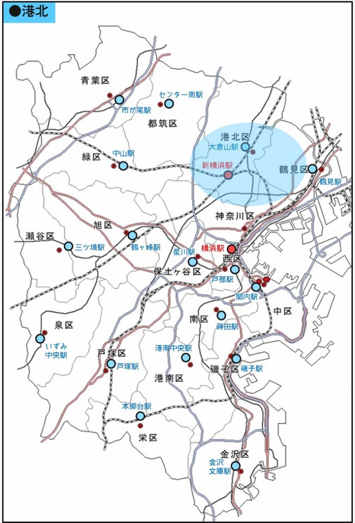 キョウエイアド 交通広告 横浜市営バス 走行エリア