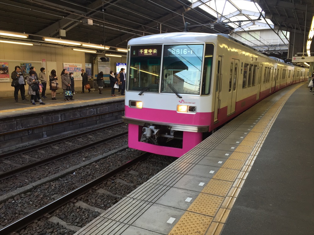 キョウエイアド 交通広告　新京成　8800形　サブロク両面ステッカー　