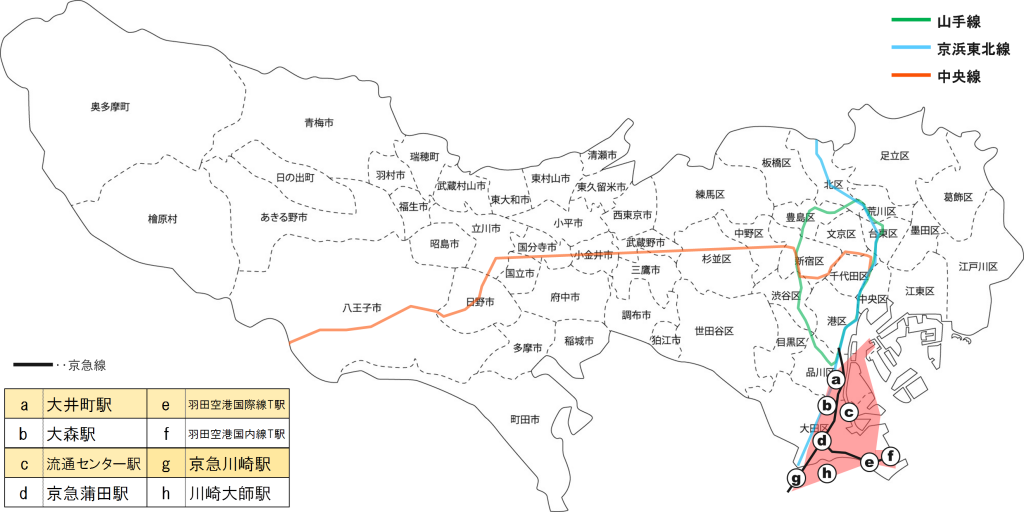 キョウエイアド 交通広告　東京都　バスマップ
