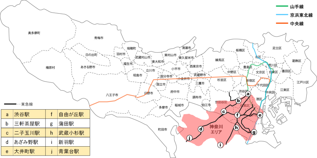 キョウエイアド 交通広告　東京都　バスマップ
