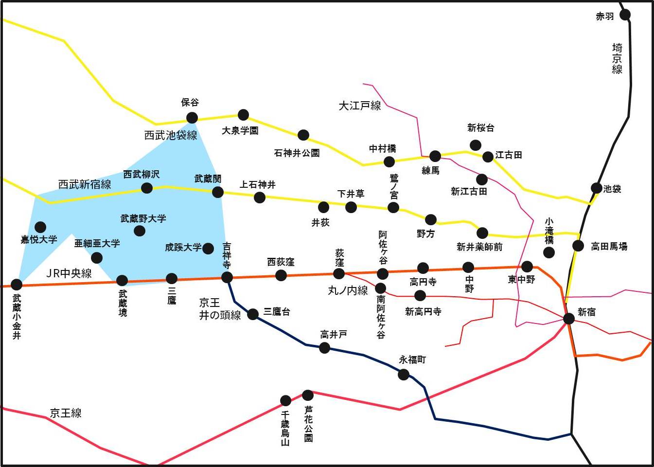 キョウエイアド 交通広告 関東バス 関東バス路線図